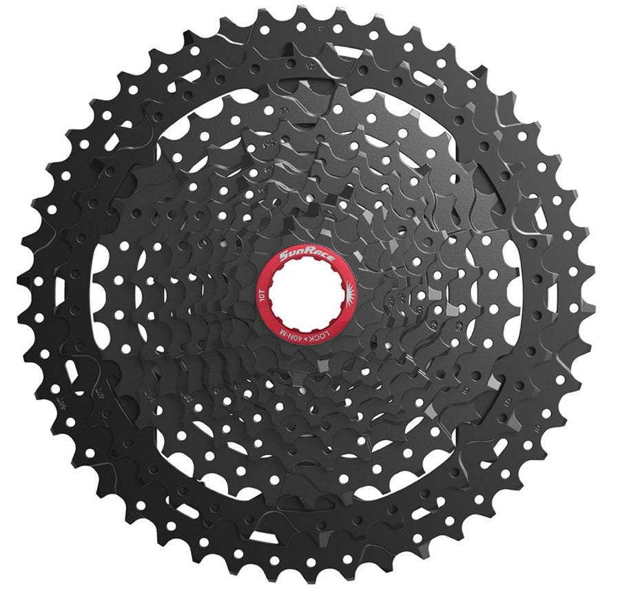 Piñon SunRace MX9X Black 11v 10/46 Nucleo XD – Harder Bike Store