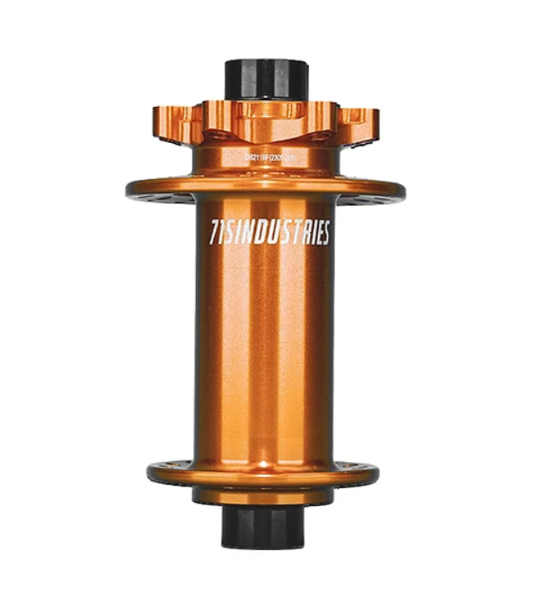 Maza Delantera 715 Industries Orange 15x110 Boost 32H – Harder