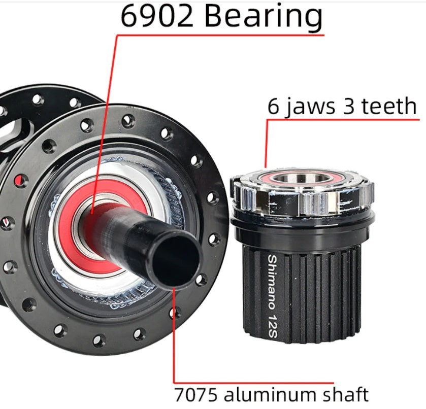Maza ARC MT009 12x148 Boost 32H Nucleo MicroSpline – Harder Bike Store