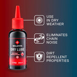 Weldtite Lubricante de Cadena Clima Seco Teflon 100ml