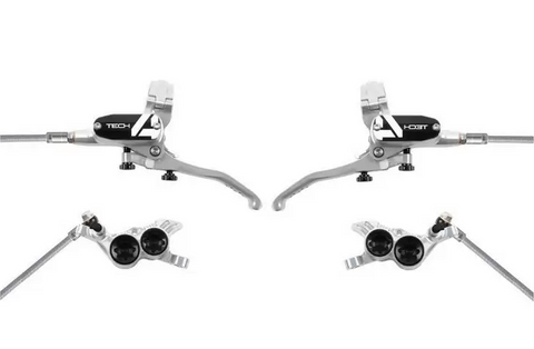 Set de Frenos HOPE Tech 4 V4 Silver/Black
